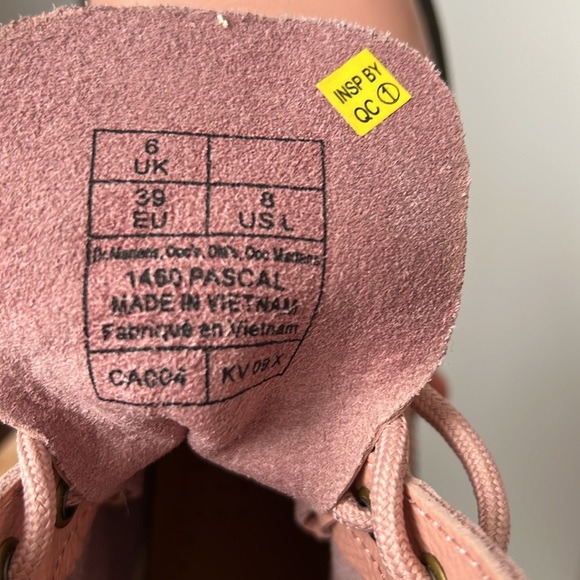 Doc Martens rose, grandeur 8 - Picture 7 of 7
